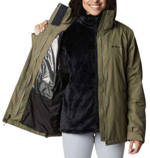 Columbia Bugaboo II Fleece Interchange (women's ski jacket)